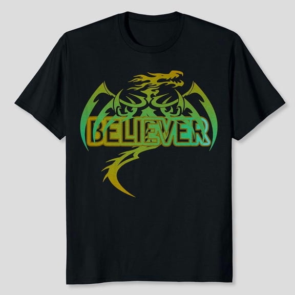 Original Dragon Believer - Gift Fun Graphic T-Shirt, Sizes S-5XL, Tbun