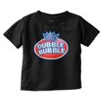 thumbnail image 1 of Original Dubble Bubble Double Logo Gum Toddler Boy Girl T Shirt Infant Toddler Brisco Brands 12M, 1 of 6