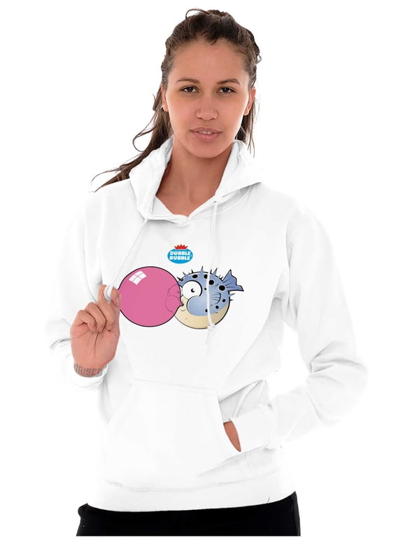 Original Dubble Bubble Logo Vintage Hoodie Sweatshirt Women Brisco Brands X