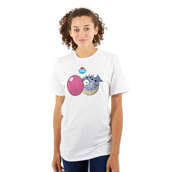 Original Dubble Bubble Logo Vintage Women Plus Size Graphic Tee Tees Brisco Brands 4X