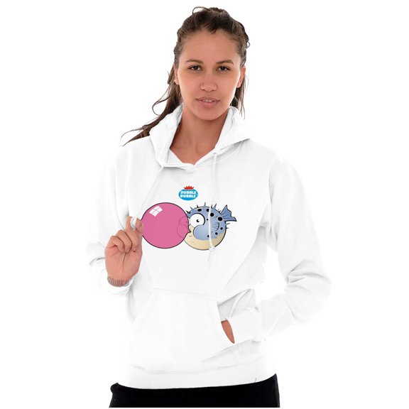 Original Dubble Bubble Logo Vintage Women Plus Size Hoodie Brisco Brands 4X
