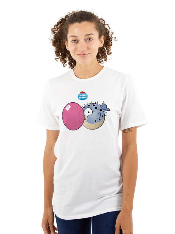 Original Dubble Bubble Logo Vintage Women's Graphic T Shirt Tees Brisco Brands S