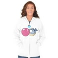 thumbnail image 1 of Original Dubble Bubble Logo Vintage Zip Hoodie Sweatshirt Women Brisco Brands M, 1 of 6