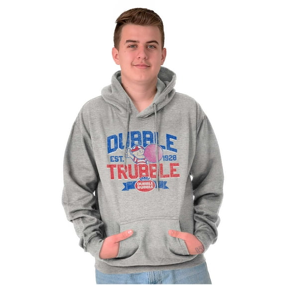 Original Dubble Trouble Bubble Gum Hoodie Sweatshirt Women Men Brisco Brands S