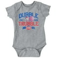 thumbnail image 1 of Original Dubble Trouble Bubble Gum Romper Boys or Girls Infant Baby Brisco Brands 12M, 1 of 6