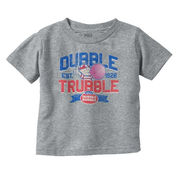 Original Dubble Trouble Bubble Gum Toddler Boy Girl T Shirt Infant Toddler Brisco Brands 3T