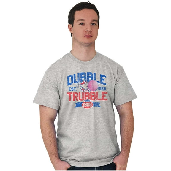 Original Dubble Trouble Bubble Gum Unisex Plus Size Graphic Tee Brisco Brands 3X