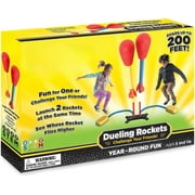 Original Dueling Rocket Launcher for Kids, 8 Rockets - Fun Backyard & Outdoor Kids Toys Gifts for Boys & Girls -Toy Foam Blaster Set Soars 200ft - Multi-Player Launcher Stand