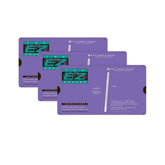 Original E-Z Grader E-Z Grader, Purple, Pack of 3
