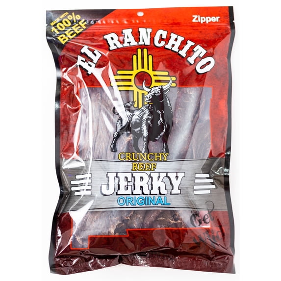 Original - El Ranchito Crunchy Beef Jerky NET WT. 6 OZ