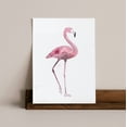thumbnail image 1 of Original Flamingo,Painted Artwork, One,Of,A,Kind Original, Unique Wall Art, Bird Decor, 24x36 UNFRAMED, 1 of 3