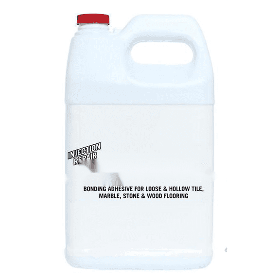 The Original Floor-Fix-Pro Loose Tile Repair Adhesive - Tile, Porcelain, Ceramic, Marble, Stone & Wood Floor Repair Adhesive - 1 Gallon Jug$$Tools & Hardware Other