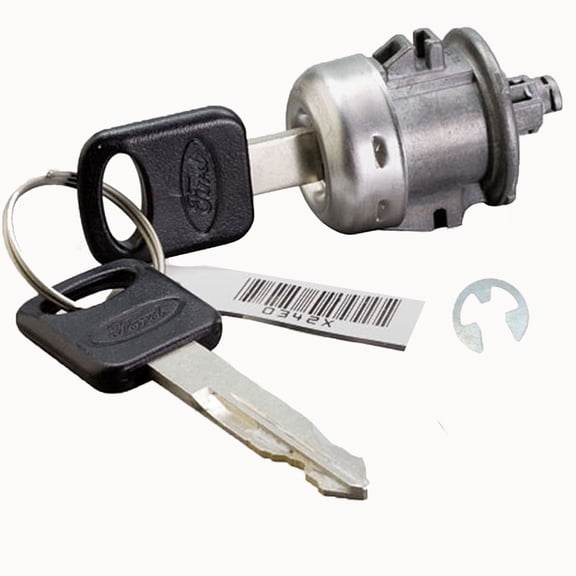 Original Ford Lincoln 1997-2010 Replacement Door Lock With 2 Matching Logo Keys