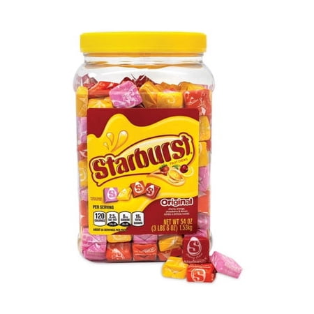 Original Fruit Chews, Assorted, 54 oz Tub, Delivered in 1-4 Business Days