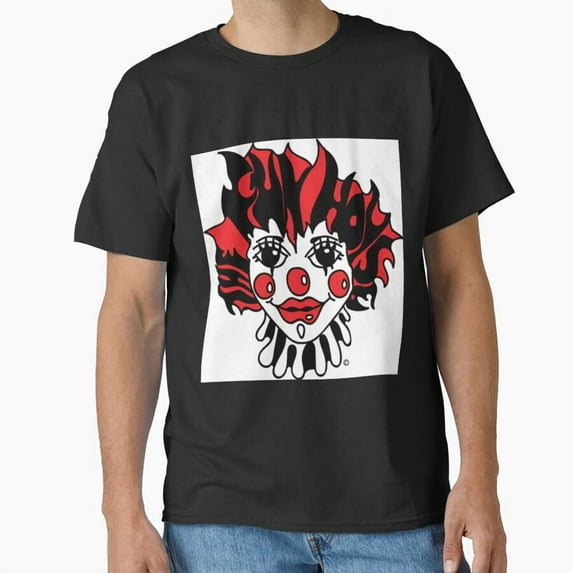 Original Fun House Retro Carnival Theme Bold Character Artwork Unisex T-Shirt, up to size 5XL