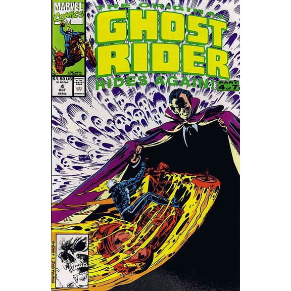 Original Ghost Rider Rides Again, The #4 VF ; Marvel Comic Book