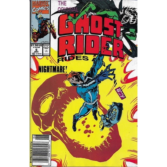 Original Ghost Rider Rides Again, The #6 (Newsstand) VF ; Marvel Comic Book