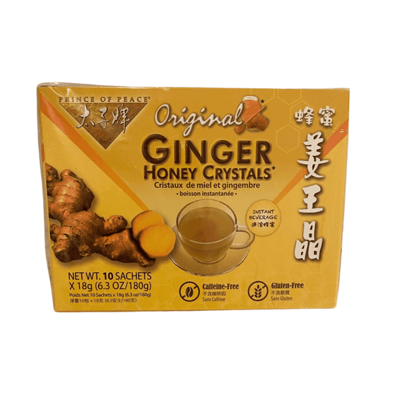 Original Ginger Honey Crystals Instant Beverage, 10 Sachet