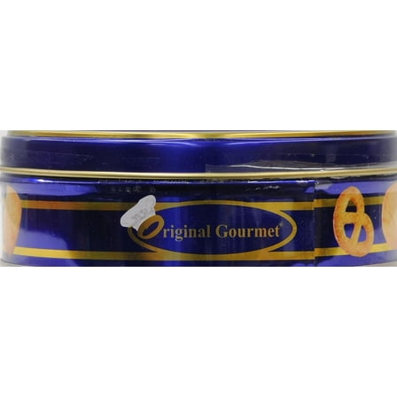 Original Gourmet Holiday Cookie Tin, 4 Oz., 12 Count
