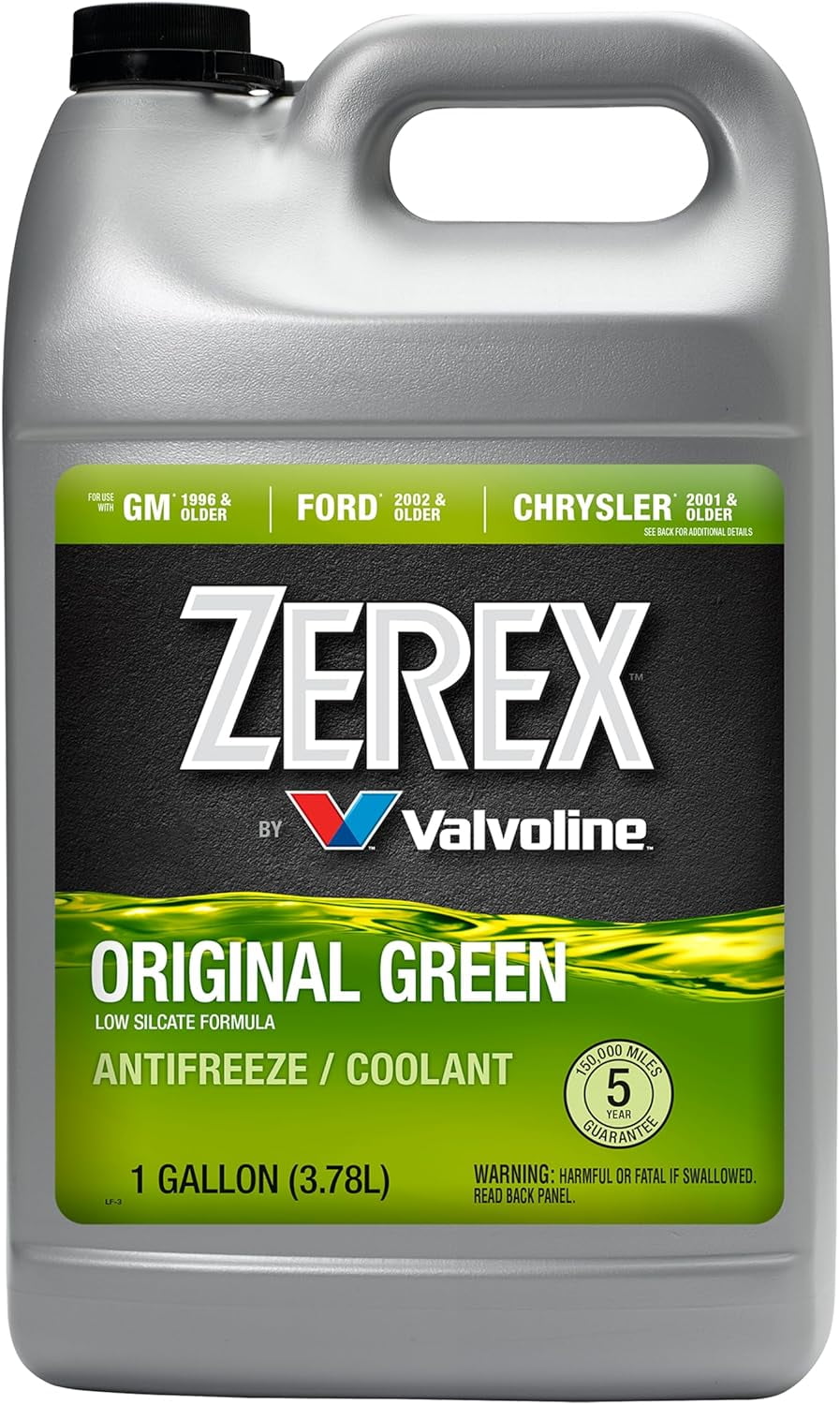 Original Green Low Silicate Concentrate Antifreeze/Coolant 1 GA, 128 Fl Oz (Pack of 1)