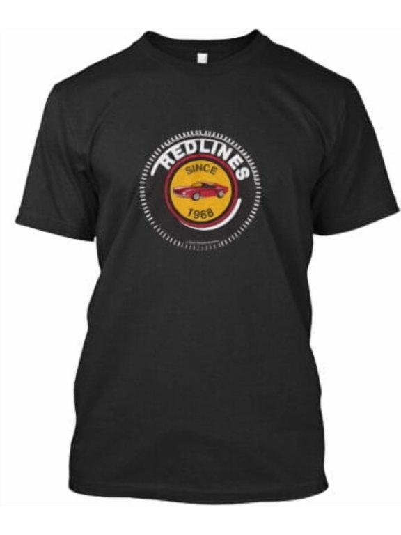 Original H Wheels Redlines Classic Automotive Graphic T-Shirt