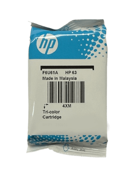 Original 63 Tri-Color Standard Yield Ink Cartridge (F6U61AN)