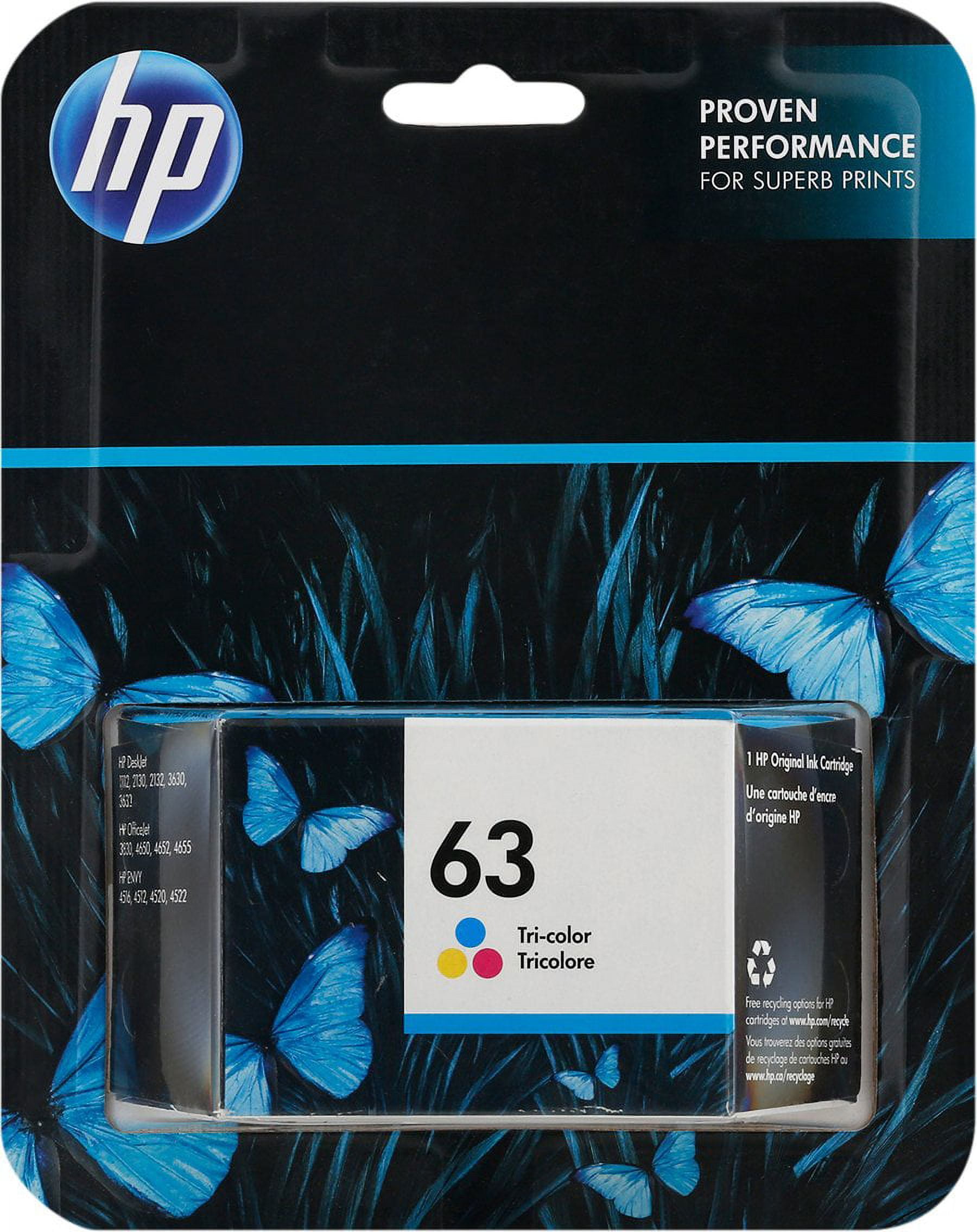 4 Cartucce HP 63 XL Rigenerate: 2 Nere E 2 Colori Per OfficeJet, ENVY, DeskJet
