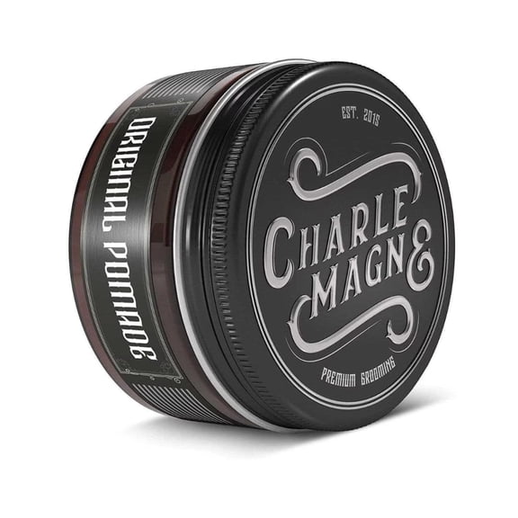 Charlemagne Original Hair Pomade 100g Water Based Strong Flexible Hold Cherry Oud Made in Germany