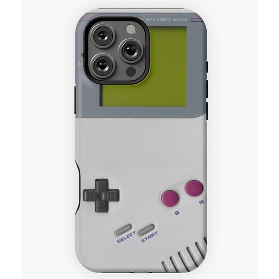 Original Handheld Retro Console M2458 Phone Case for iPhone 17 16 15 14 13 12 11 Pro Max