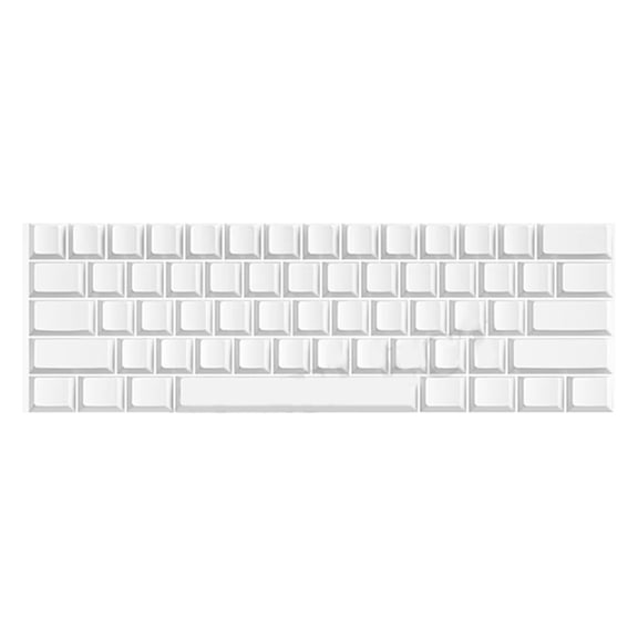 Original Height 61 Key White Keycaps Durability Keycap For Customizing Mechanical Keyboards At Home Or Work