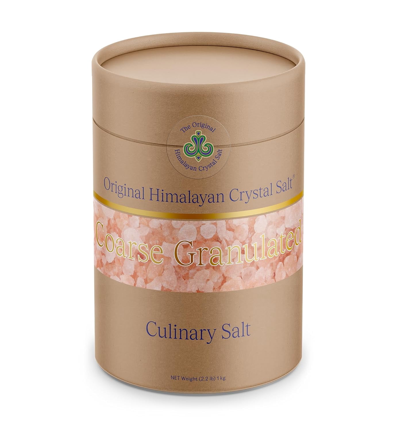 Original Himalayan Crystal Salt Coarse Granulated - 1kg (2.2lb)