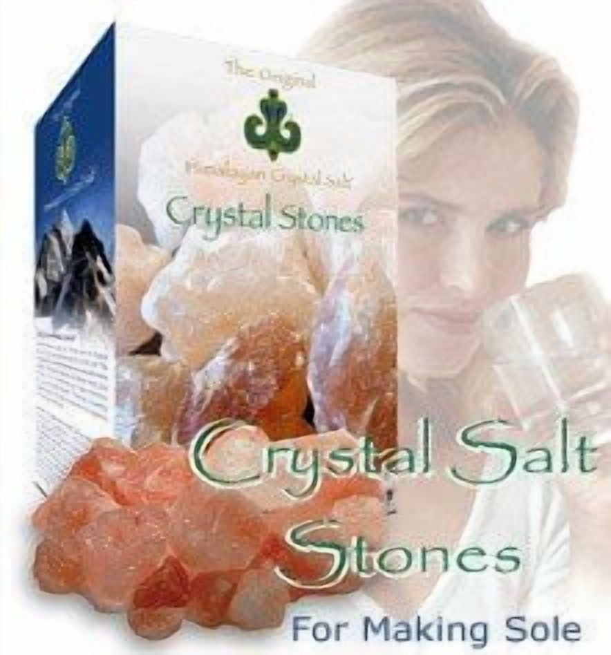 Original Himalayan Crystal Salt® Crystal Stones 1 kg