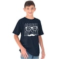 thumbnail image 1 of Original Hipster Mustache Blerd Boys Kids T Shirt Tees Tops Teen Brisco Brands L, 1 of 4