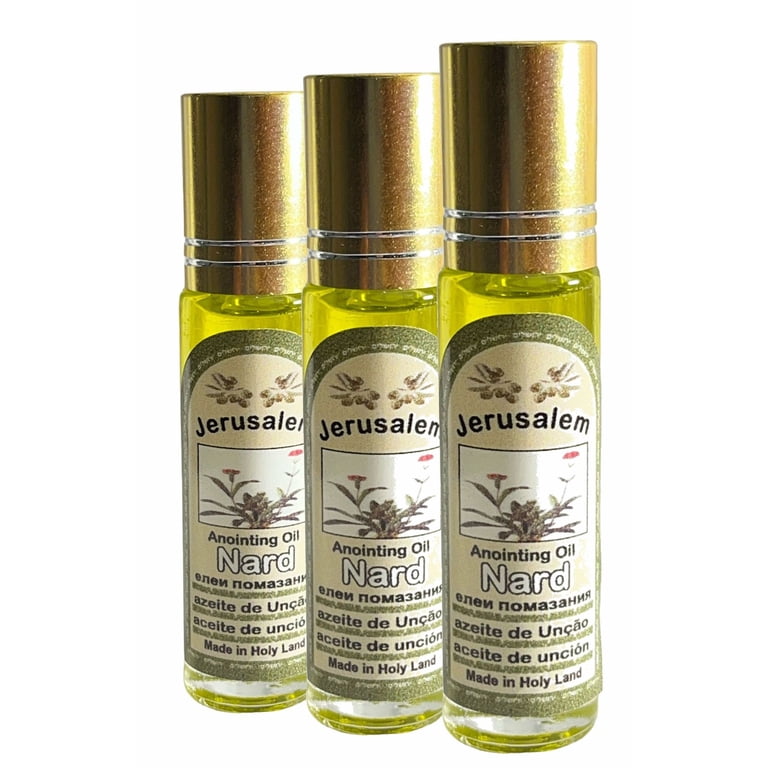 Original Holy Land Anointing Oil 8ml (Nard) Pack of 3! - Walmart.com