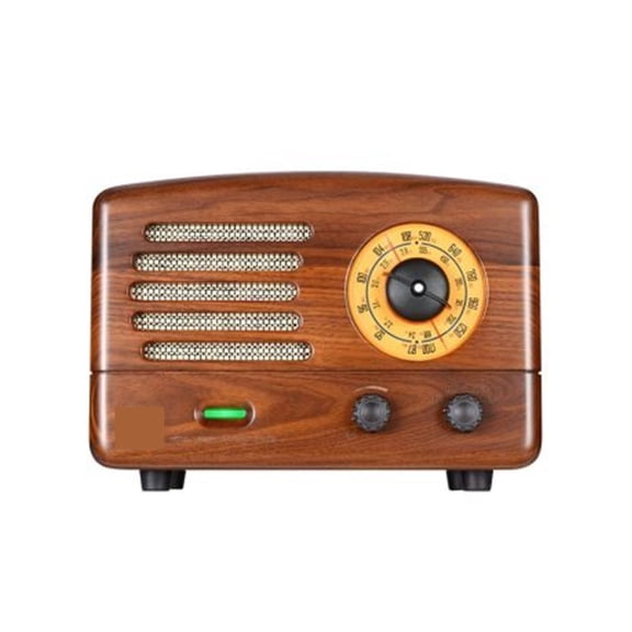 Original II Professional Collection-Grade Retro Handmade Wooden Bluetooth Speaker With FM / AM Radio ,Clear Distortion-Free
