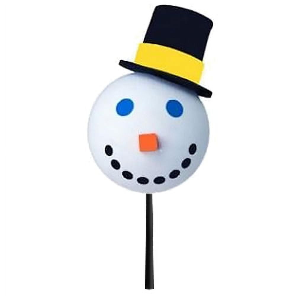Original Jack in the Box SNOWMAN Car Antenna Topper Auto Accessory Factory Sealed Package