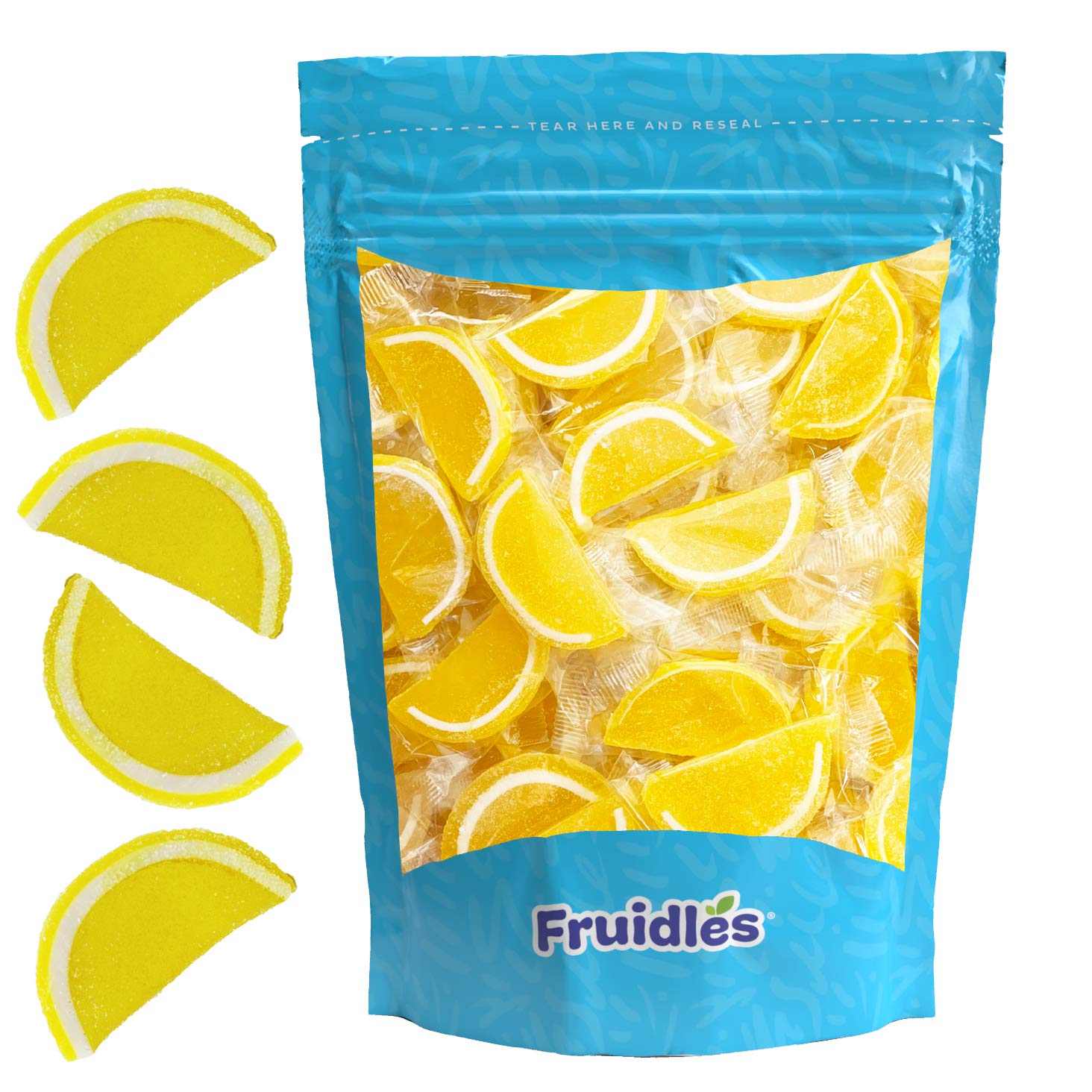 Original Jelly Fruit Slices, Gummi Sweet Confection Candies