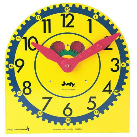 Original Judy Clock-12-3/4 X 13-1/2 Wood With Stand