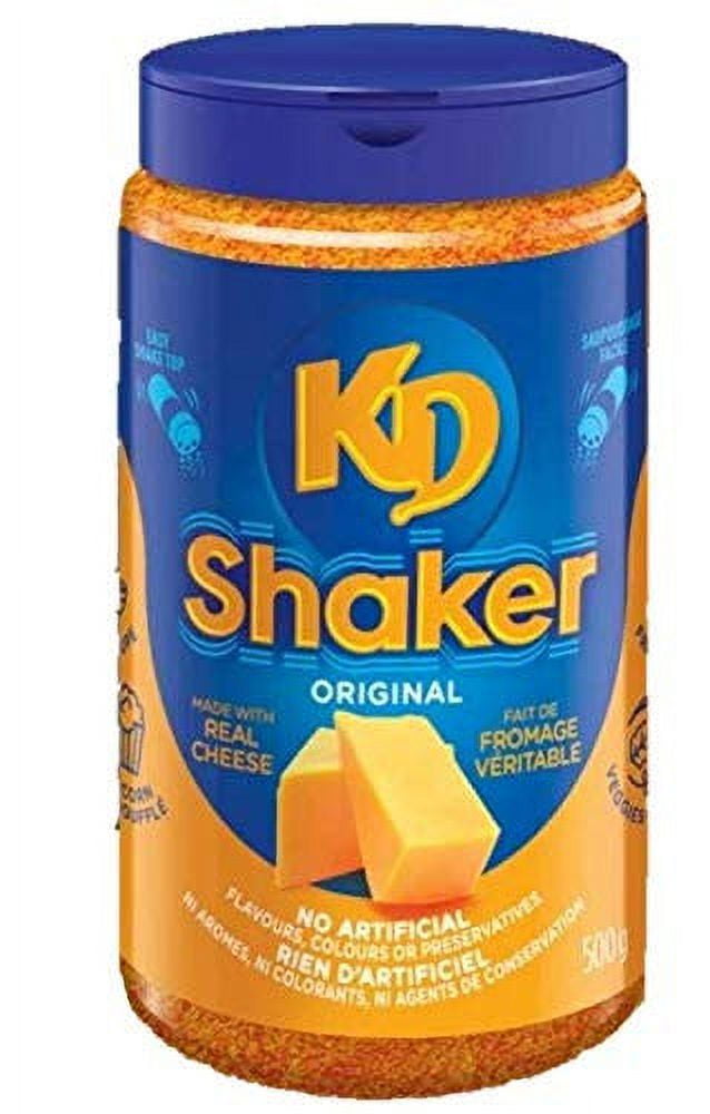 Kraft KD Shaker | Real Cheddar Cheese Powder 500g (17.6 oz) | Popcorn Seasoning