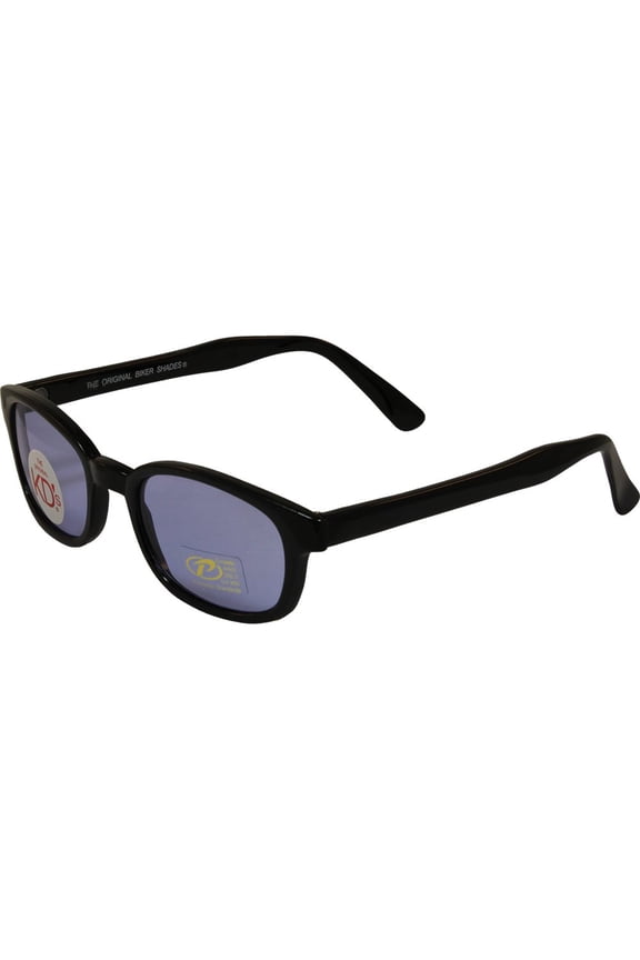 Original KD's Biker Sunglasses with Blue Lenses
