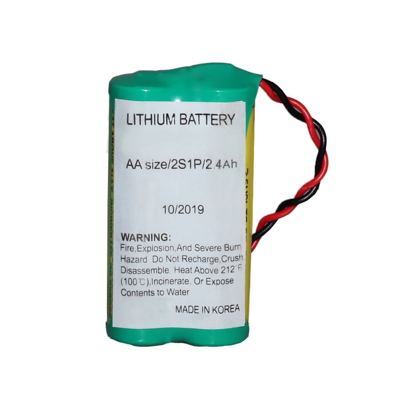 Original Keeper PT-2100 AA size/2S1P/2.4Ah 7.2V Lithium Battery Made in Korea