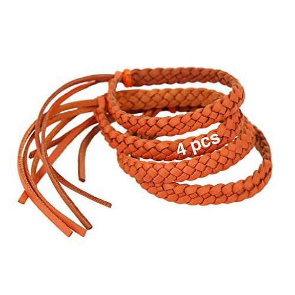 Original Kinven Mosquito Insect Repellent Bracelet Waterproof Natural DEET FREE Insect Repellent Bands, Anti Mosquito Killer Protection Outdoor & Indoor, Adults & Kids, 4 bracelets, in Orange