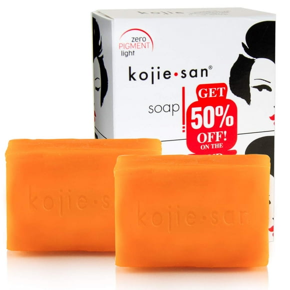 Original Kojie San Facial Beauty Soap, 135g, 2 Bars, Guaranteed Original