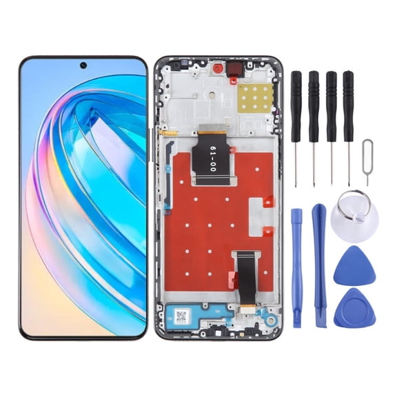 Original LCD Screen With Frame for Honor X8a