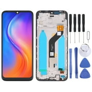 شاشة LCD الأصلية لـ Tecno Spark Go 2020 / Spark 6 Go KE5J Digitizer Full Assembly with Frame