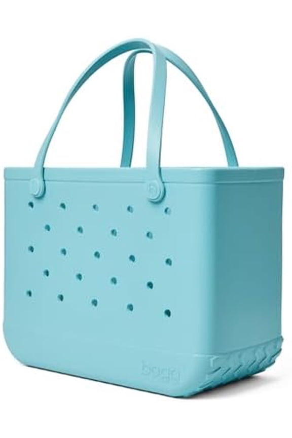 Original Large Tote – 19” x 14” x 9” – Durable, Washable, Tip-proof – Beach, Pool, Boat, Work, Sports Aquamarine