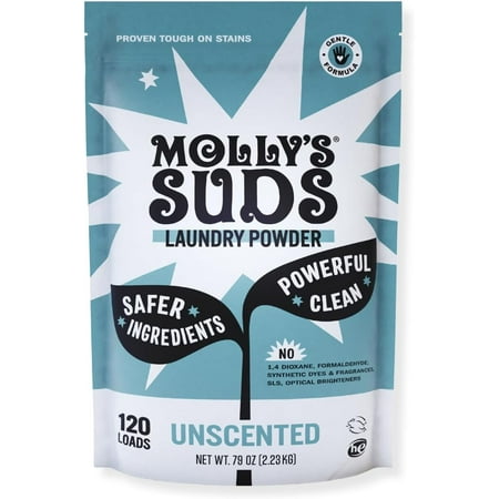 Original Laundry Detergent Powder | Clean Laundry Detergent Powder for Sensitive Skin | Simple, Effective Ingredients, Stain Fighting | 120 Loads (Unscented)