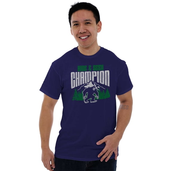 Original Legend Bigfoot Myth Workout Plus Size Crewneck Graphic Tee Shirt Brisco Brands 5X