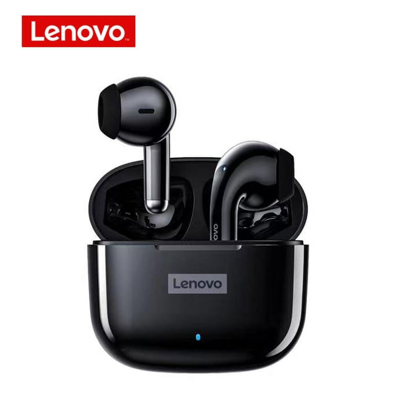 Lenovo-Auscultadores Bluetooth Sem Fio Originais, Auscultadores