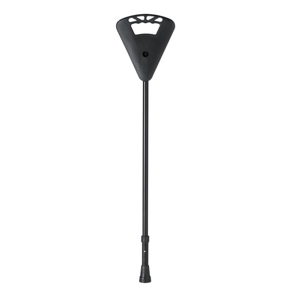 Original Lightweight Adjustable Walking Stick / Cane and Seat from Flipstick - Black